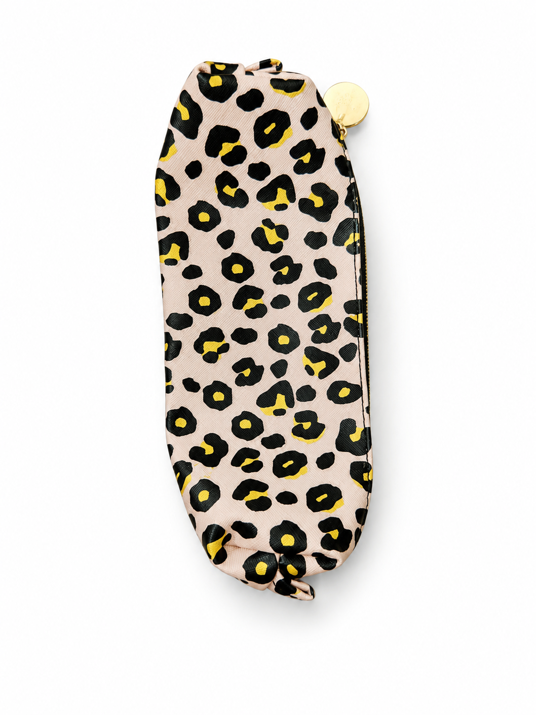 🐆 Leopard Print Double-Zip Cosmetic & Makeup Pouch